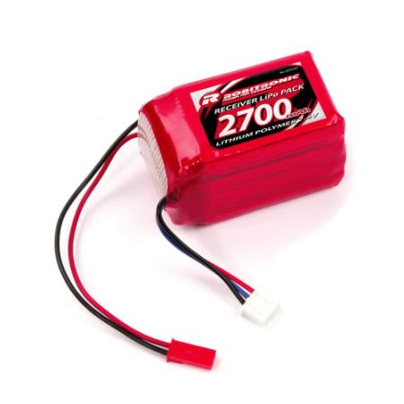 Robitronic  Batteria Rx LiPo 2S 7,4V 2700 mAh R05202